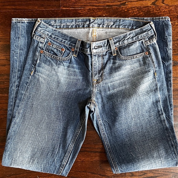 J Crew Matchstick Jeans size 28R - Picture 1 of 4